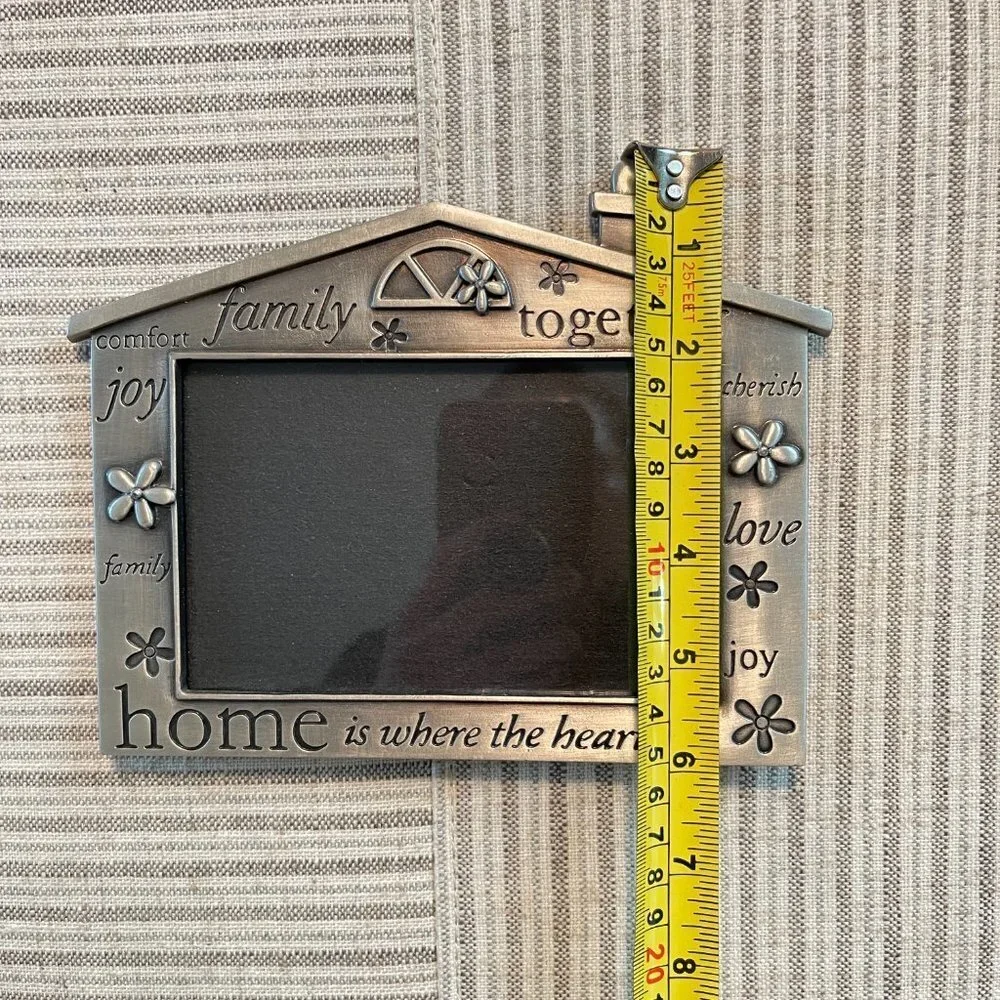 Home Is Where The Heart Is House Picture Frame